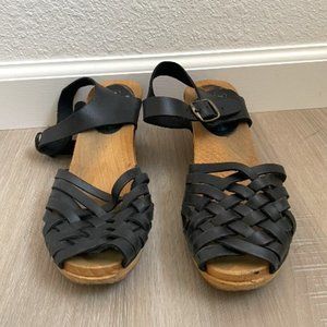 Swedish Black Clogs